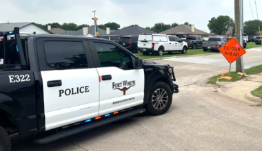 Civilian Fort Worth police employee hospitalized, shooter still at large