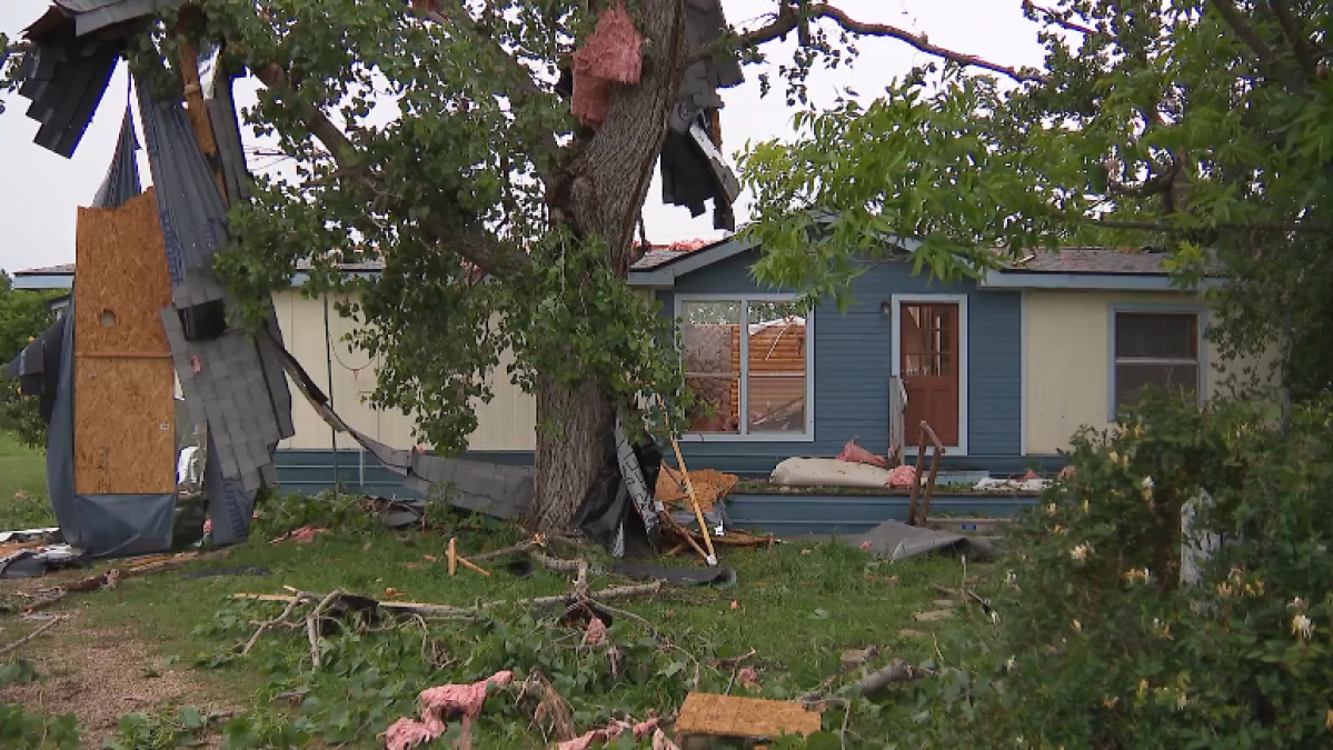 Tornadoes leave new Johnson County home unlivable – NBC 5 Dallas-Fort Worth