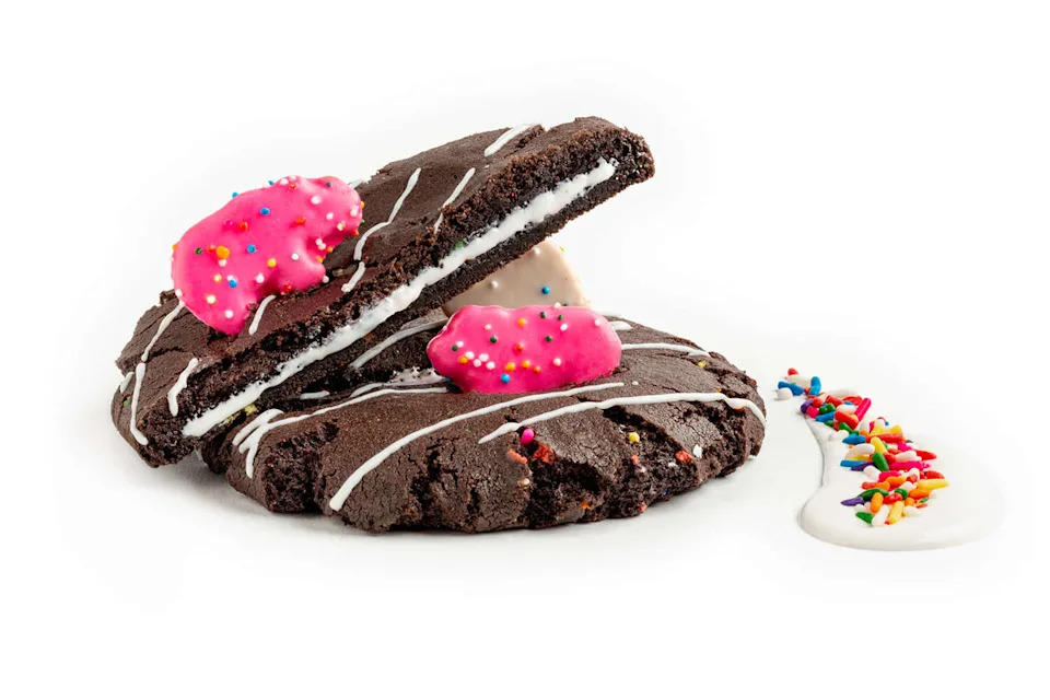 Dirty Dough Cookies is opening an Alamo Heights location in 2026, according to a recent state license filing. The shop offers a variety of cookies with different fillings. (Coco Berryessa/Dirty Dough Cookies)
