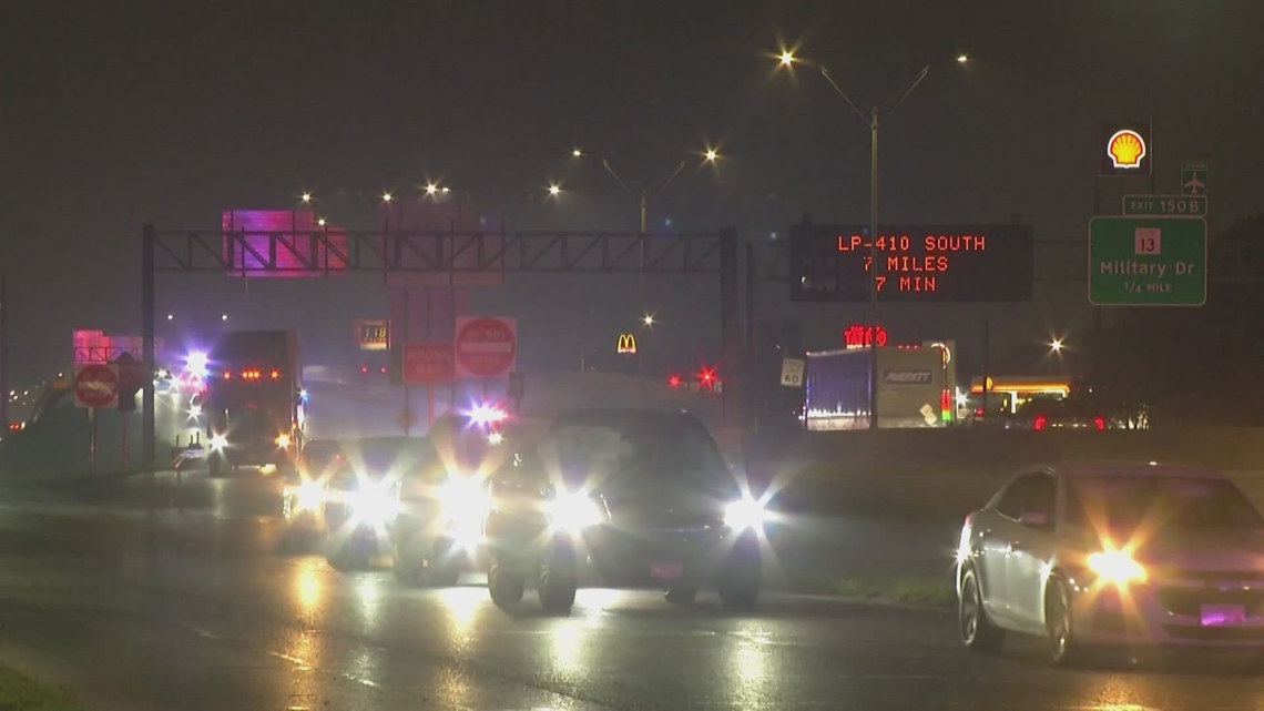 Man hit and killed by 18-wheeler along I-35 in San Antonio, police say