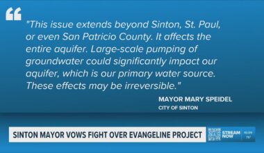 Sinton mayor: ‘We’re not giving up’ on groundwater project fight