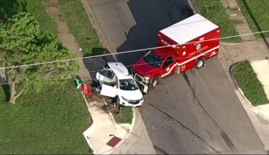 One dead, four injured in a fatal crash in Southern Dallas involving a Dallas Fire Rescue vehicle