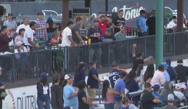 Fan catches foul ball barehanded at San Antonio Missions game against Corpus Christi Hooks