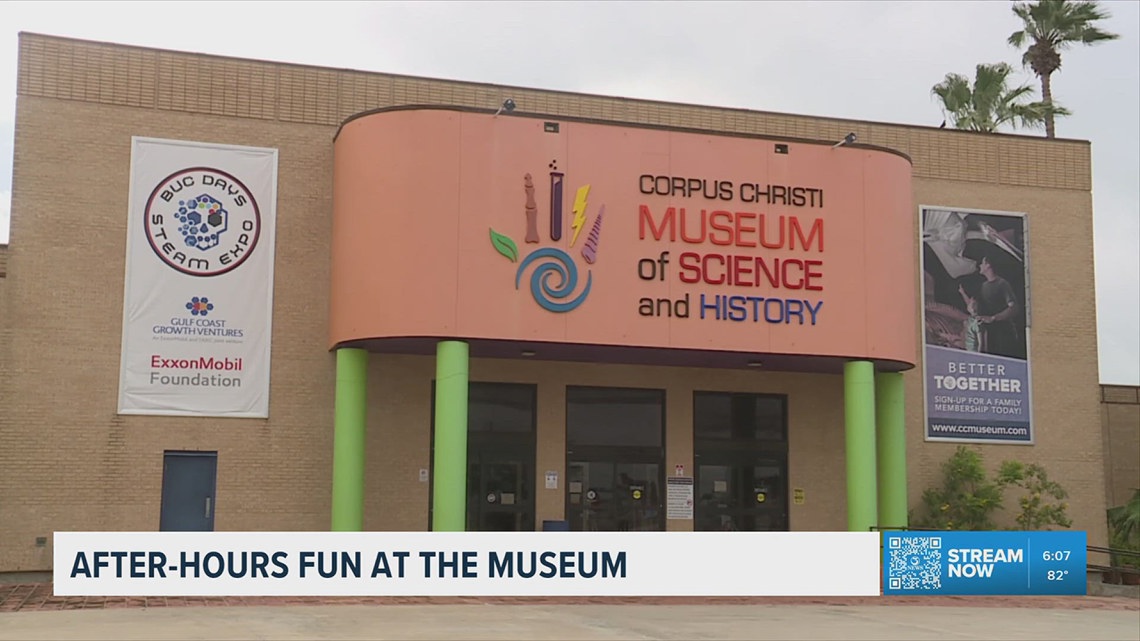 After hours fun at the Corpus Christi Museum of Science and History