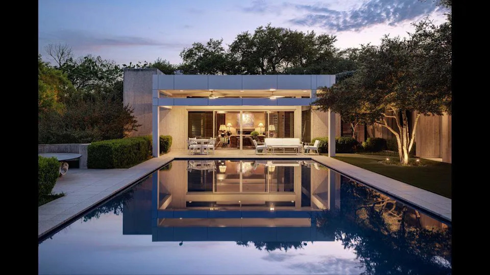 The pool at the Tandy Home in Westover Hills.