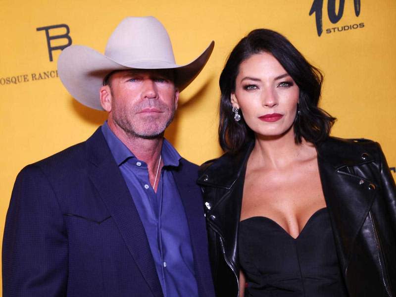 Yellowstone Season 5 premiere, Taylor Sheridan | Taylor Sheridan and Nicole Sheridan at the Yellowstone season 5 premiere in Fort Worth. | Photo by Richard Rodriguez/Getty Images for Paramount
