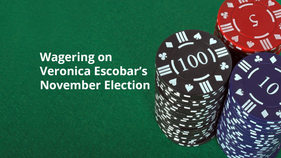 A picture illustration showing betting chips.