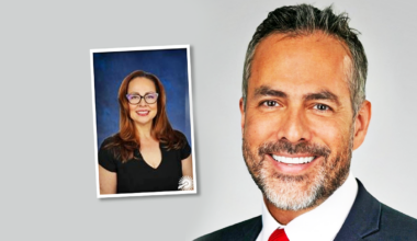 Picture of Nicole Alderete-Ferrini insert on the left, and Tommy Gonzalez on the right.