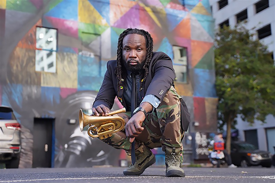 Promotional photo of artist Shamarr Allen