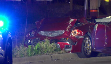 Driver killed after speeding car crashes into two 18-wheelers, HPD says