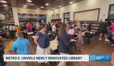 Metro E. unveils newly renovated library