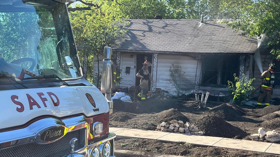 Homeowner detained as SAFD investigates arson as possible cause of south-side fire