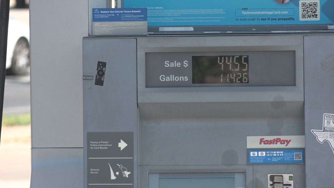 Central Texas commuters feel pain at the pump as gas prices keep climbing