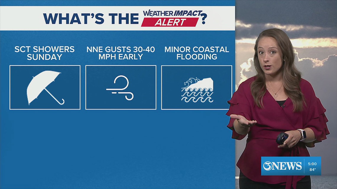 Weather Impacts to expect this weekend at SandFest and Wings Over South Texas