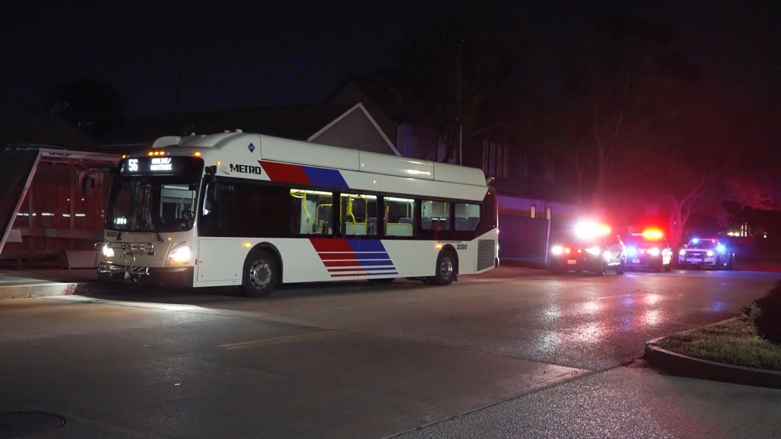 Police investigate shots reported on Houston METRO bus near Studewood