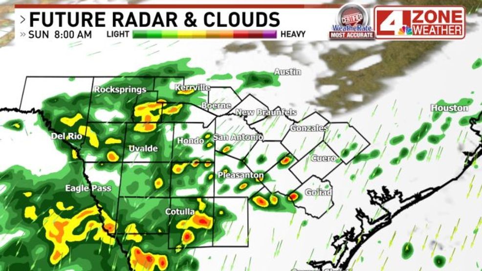 Future radar Easter 8AM