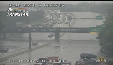 LIST: High water locations across Houston as storms move through