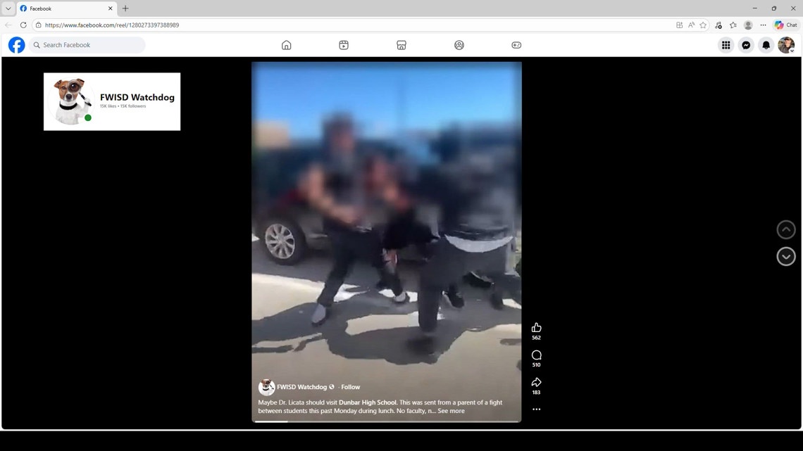 Alumni react to viral video of students fighting at Fort Worth high school