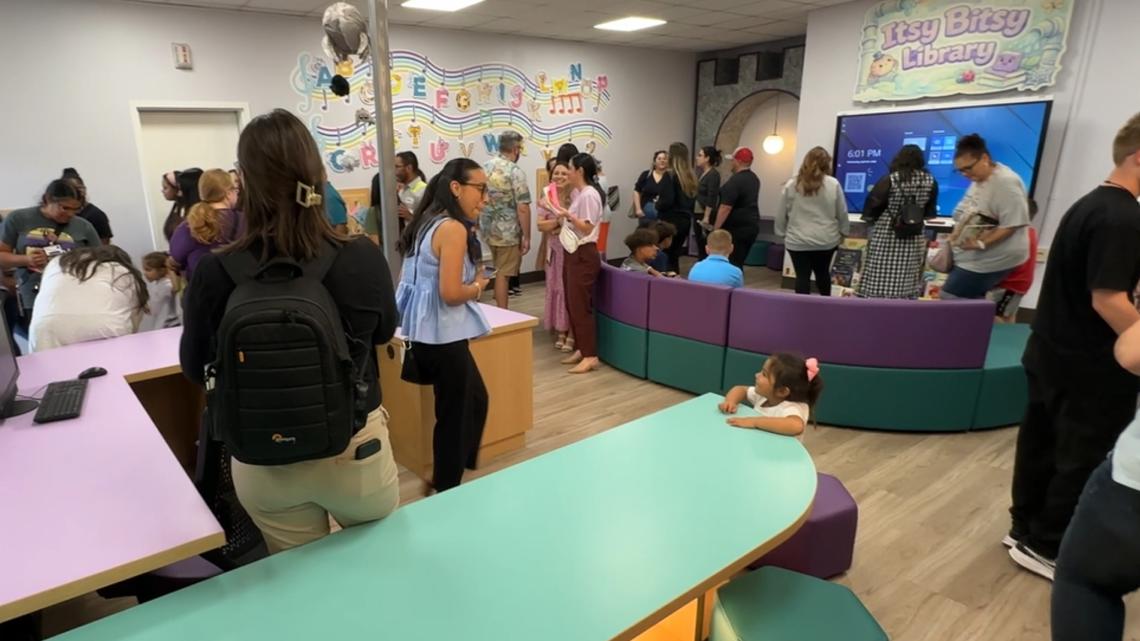 Metro Elementary School of Design unveils two new libraries to boost student literacy