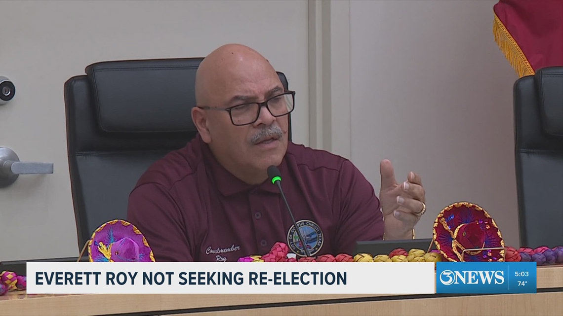 Corpus Christi councilmember Everett Roy won’t seek re-election