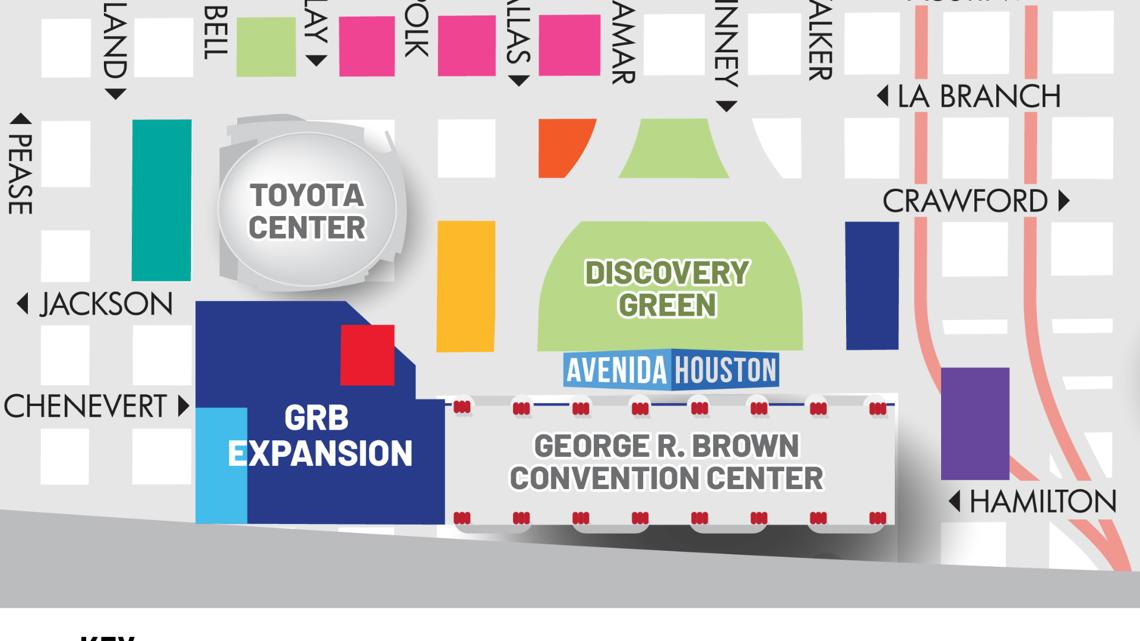 Skybridge near George R. Brown Convention Center to be removed today | What drivers should know about the changes