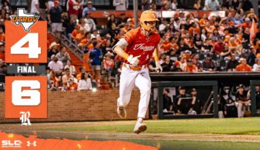 Baseball Edged at Rice - UTRGV Athletics