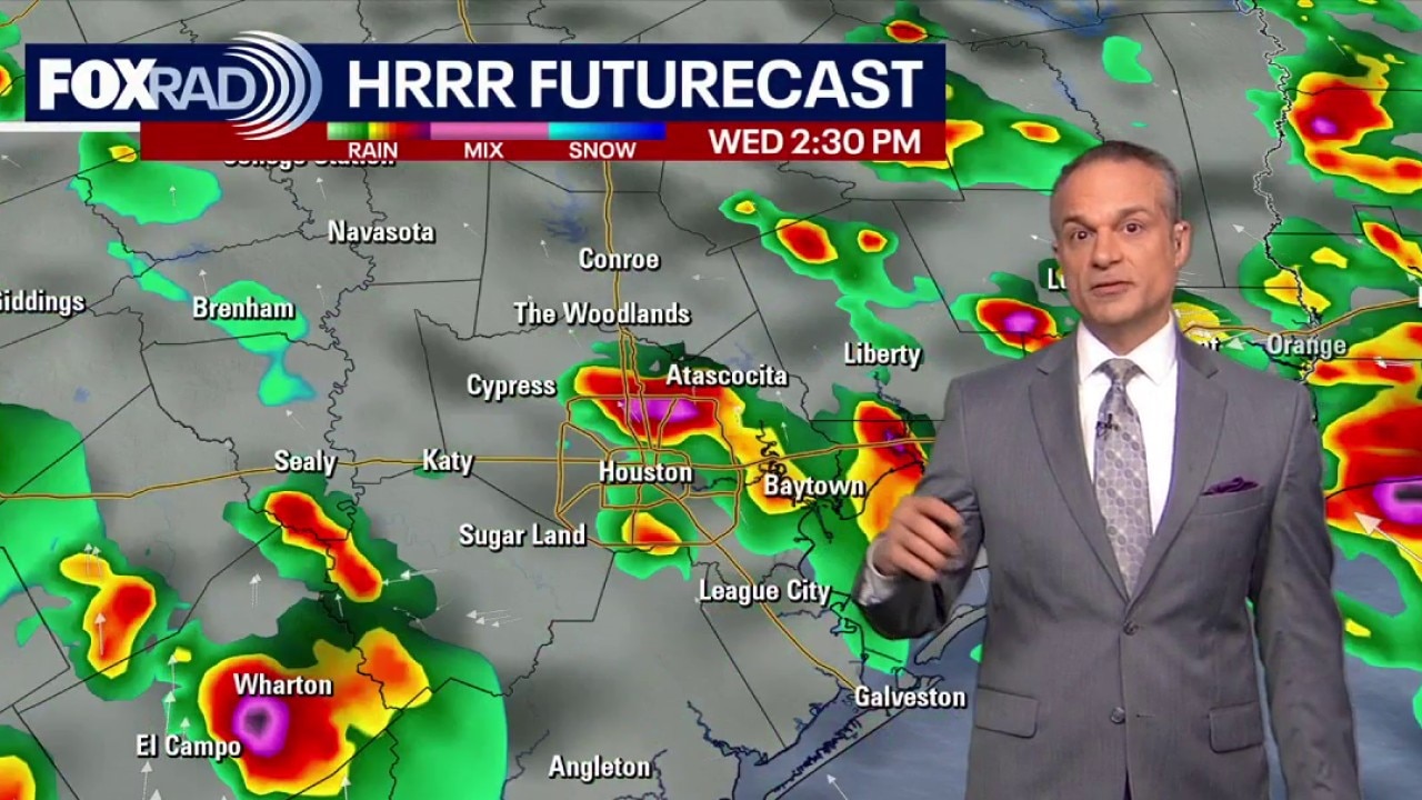 Houston weather: Scattered rain expected for Wednesday