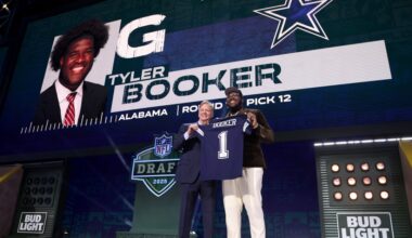 Dallas Cowboys history picking at 12th overall in the draft