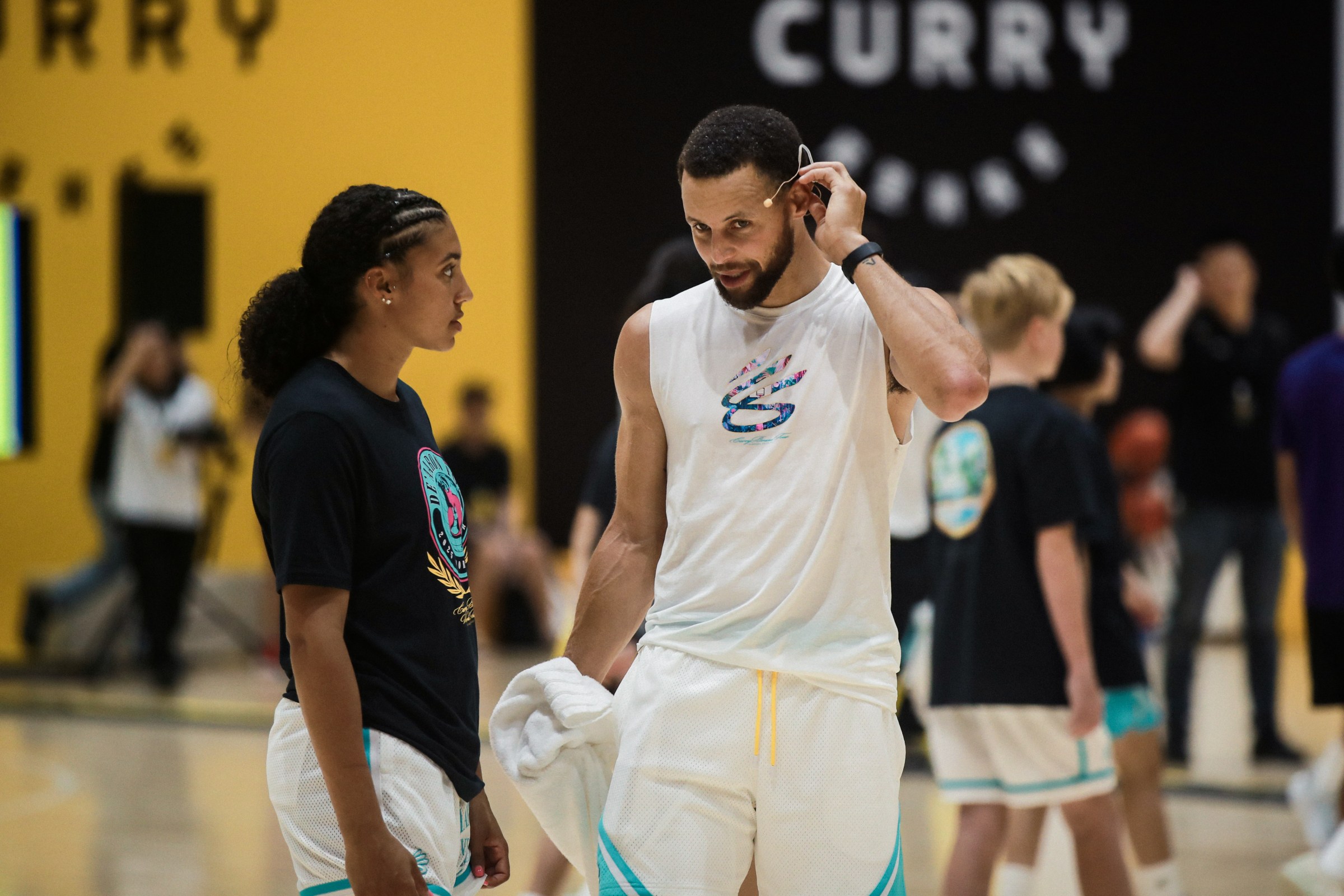 Prior to attending UConn, Fudd got the attention of Steph Curry by being named the top 3-point shooter at one of his camps. (Photo by You Fang)