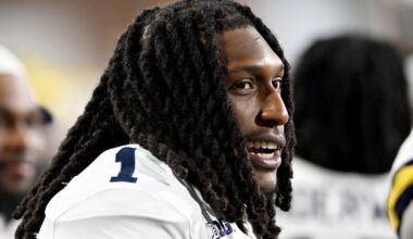 Cowboys draft Michigan edge rusher Jaishawn Barham in third round