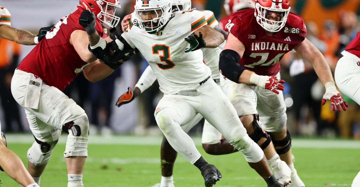 NFL mock draft 2026: Dallas Cowboys select Akheem Mesidor, EDGE, Miami
