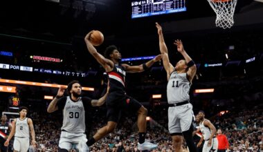 Portland Trail Blazers v. San Antonio Spurs Game 1 2nd Half Discussion