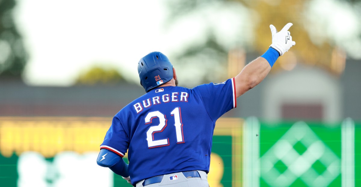 Texas Rangers serve up easy series-opening victory over Athletics