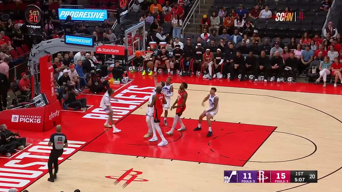 Houston Rockets vs. Utah Jazz - Game Highlights