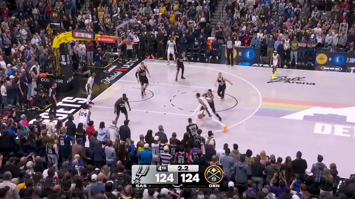 Denver Nuggets vs. San Antonio Spurs - Game Highlights
