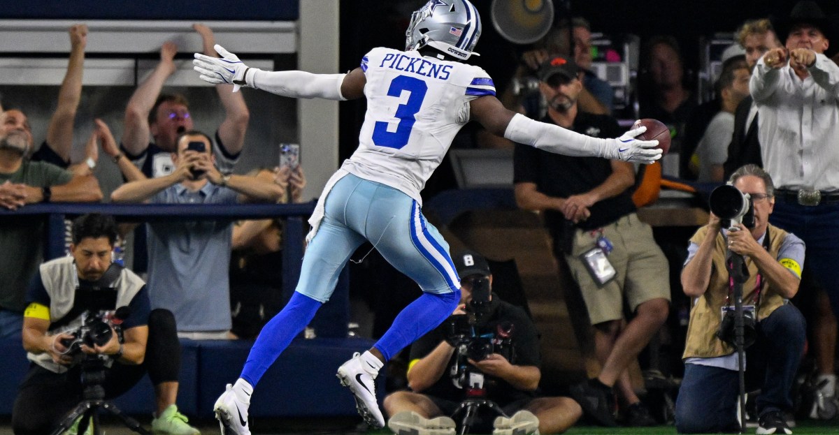Dallas Cowboys WR George Pickens signs franchise tag with team