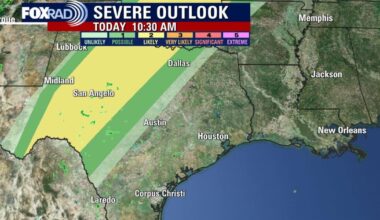 Houston weather: Tuesday highs in the 80s, isolated rain chances