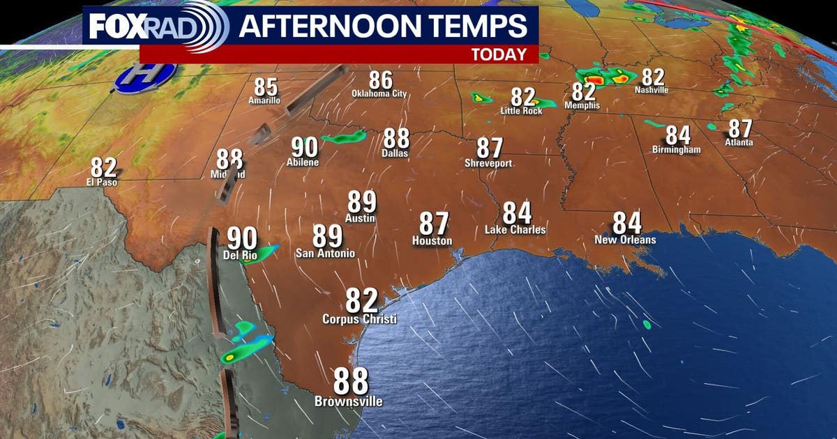 Houston weather: Thursday to be warm and breezy; weekend rain chances