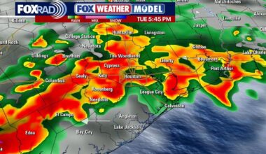 Houston weather: Rain tapers off as cool front brings chill