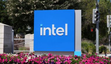 An Intel sign is shown at the chipmaker's global headquarters in Santa Clara, Calif. on Friday, Aug. 8, 2025. (AP Photo/Terry Chea)