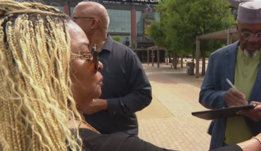 Civil rights groups renew calls to remove Texas Ranger statue at Globe Life Field