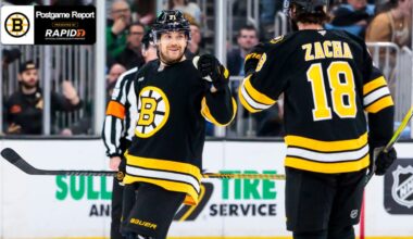 Arvidsson Posts Hat Trick In Boston’s 6-3 Win Over Dallas