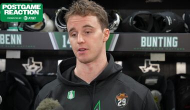 MIN@DAL Postgame: Jake Oettinger | Dallas Stars