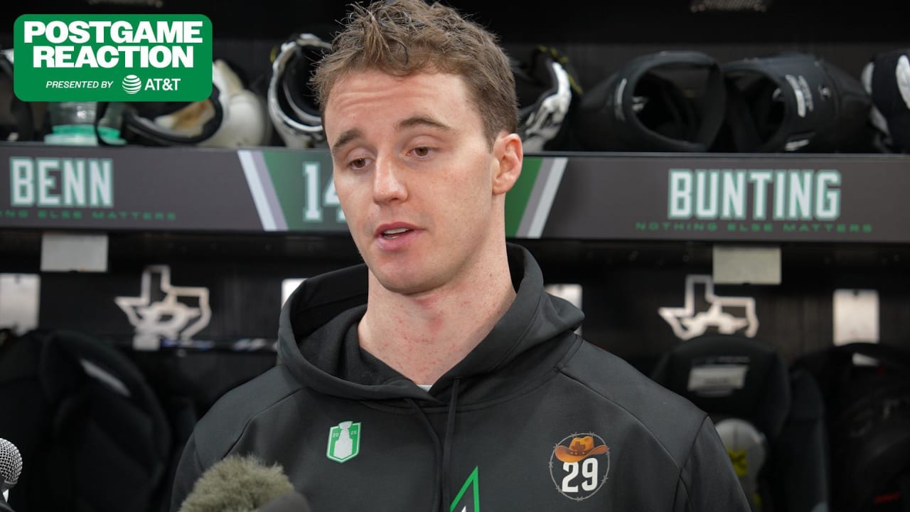 MIN@DAL Postgame: Jake Oettinger | Dallas Stars