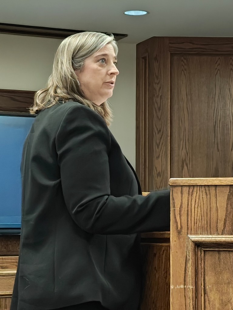 Kristy Frye in Lubbock, Texas. 