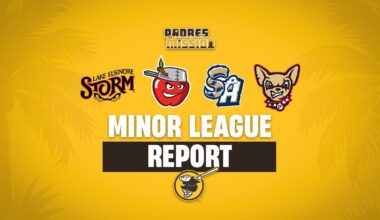 Padres Minor League Report: Affiliates go 0-for-3 With Some Rain - Minor Leagues