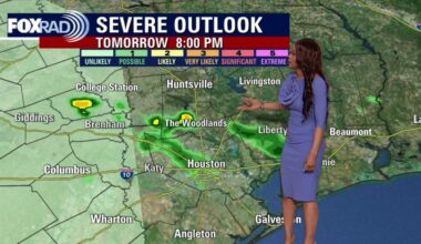 Houston weather: Downpours possible on Friday