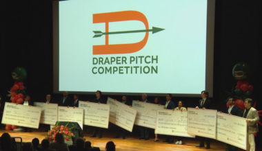 UT Dallas students win record prizes in "Shark Tank"-style pitch competition