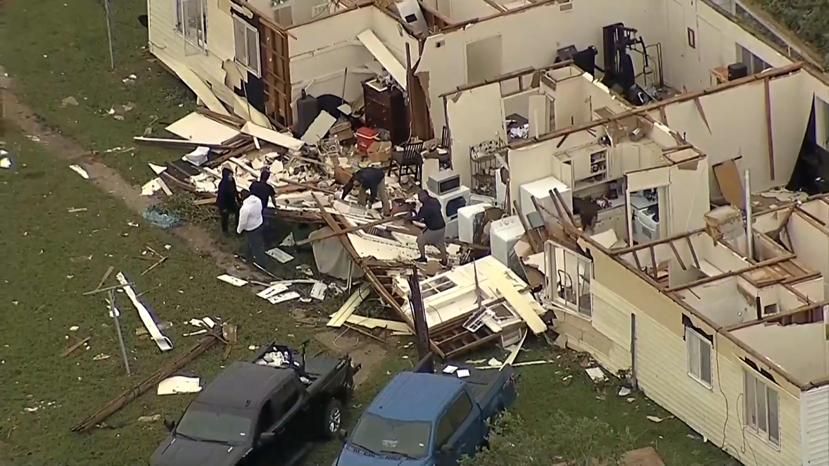 Tornado outbreak confirms 5 tornadoes and an EF-3 near Mineral Wells – NBC 5 Dallas-Fort Worth