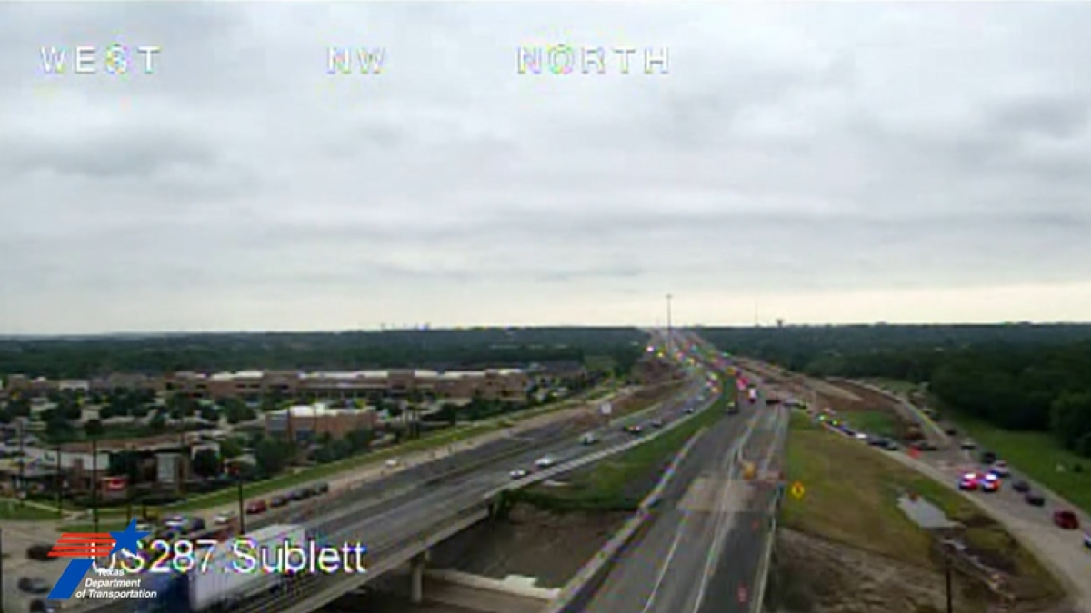Crash closes northbound U.S. 287 at I-20 in Arlington – NBC 5 Dallas-Fort Worth